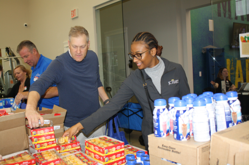 Interior of Lakeside Apartment's club house